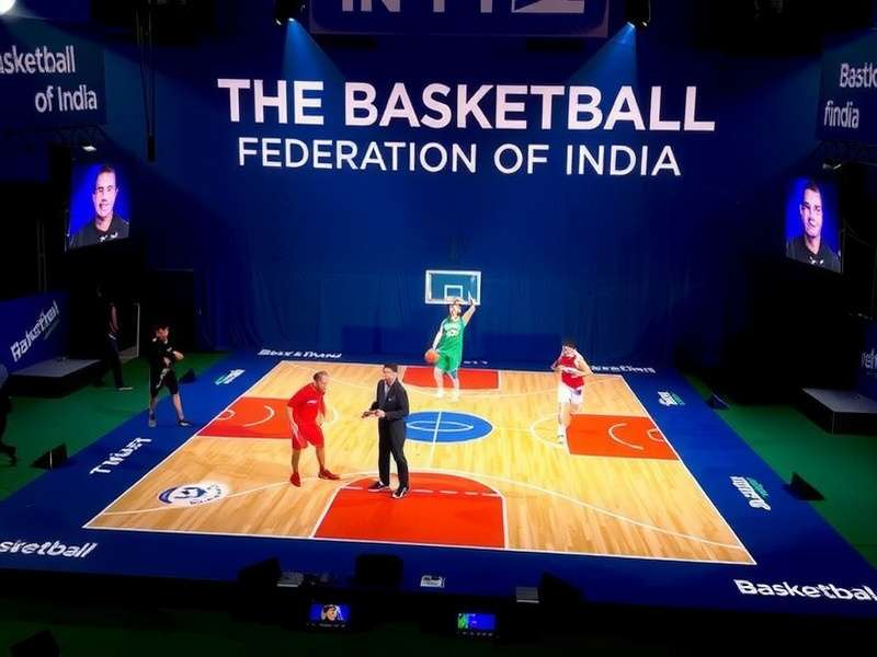 Basketball Federation of India Logo
